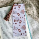 Marcador con Borla |Libros & café|