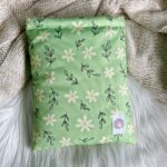 Funda |Flores con Fondo Verde|