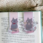 Marcapáginas Magnético Gatos Literarios |Gatos libritos|