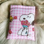 Funda |Snoopy Cuadrille Rosada|