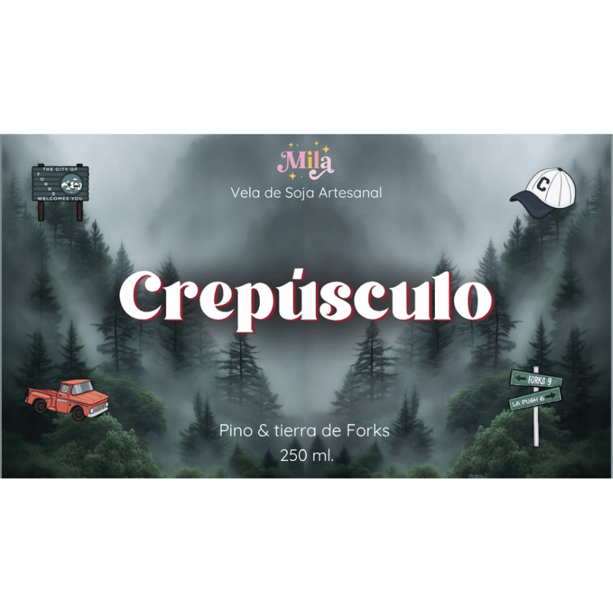4 Vela de Soja |Crepúsculo| - Imagen 1