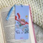 Marcador con Borla |El Principito| Celeste