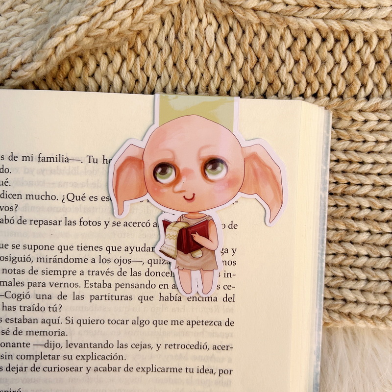 Edited with Afterlight Marcapágina Magnético |Dobby Harry Potter| - Imagen 1