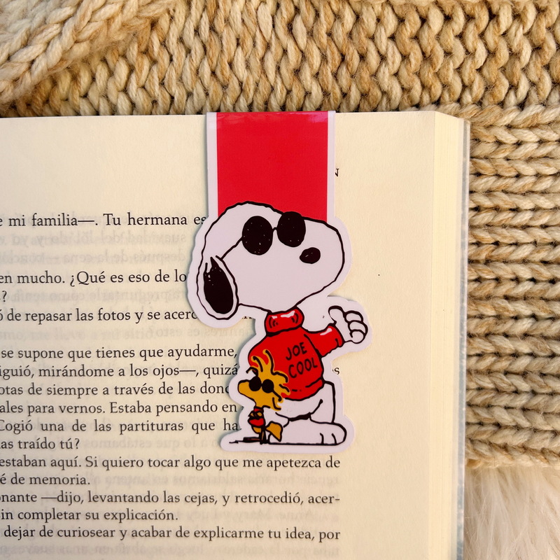 Edited with Afterlight Marcapágina Magnético |Snoopy Lentes| - Imagen 1