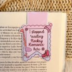 Marcapágina Magnético |Stopped Hockey Romance|