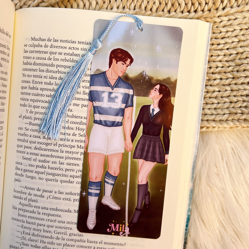 Edited with Afterlight Marcador con Borla |Tommen College| Johnny & Shannon - Imagen 1