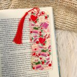 Marcador Acrílico con Borla |Dark Books|