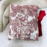 Funda Cinta al Costado Clasica |Rojiza-Burdeo|