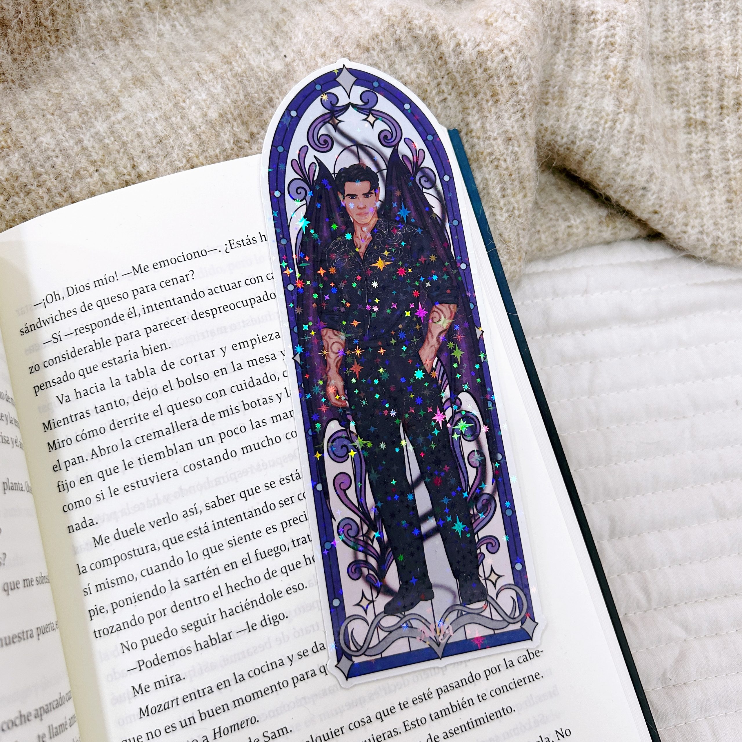 Edited with Afterlight Marcador Vitral |Rhysand ACOTAR| Exclusivo - Imagen 1