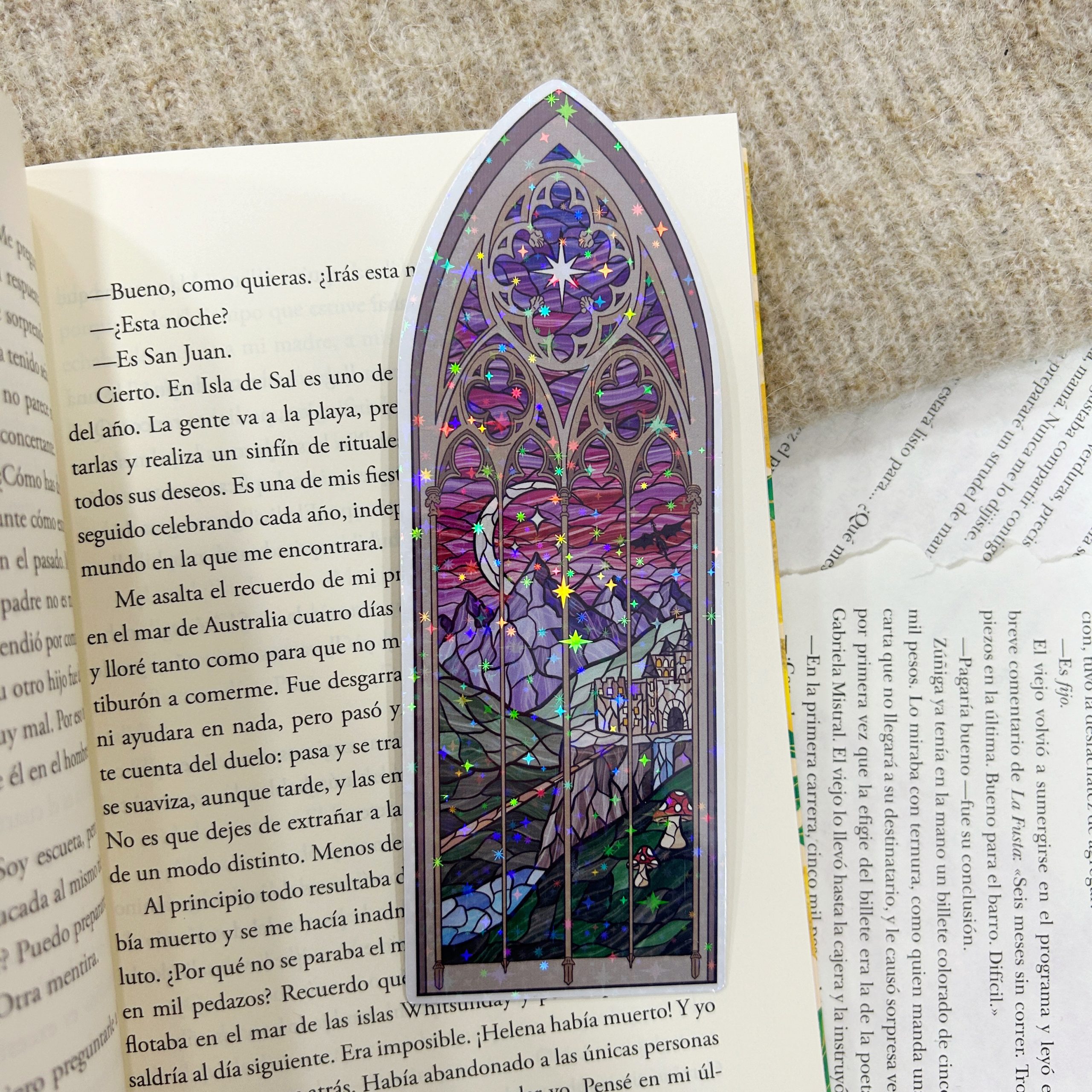 Edited with Afterlight Marcador Vitral Fantasia |Exclusivo| - Imagen 1