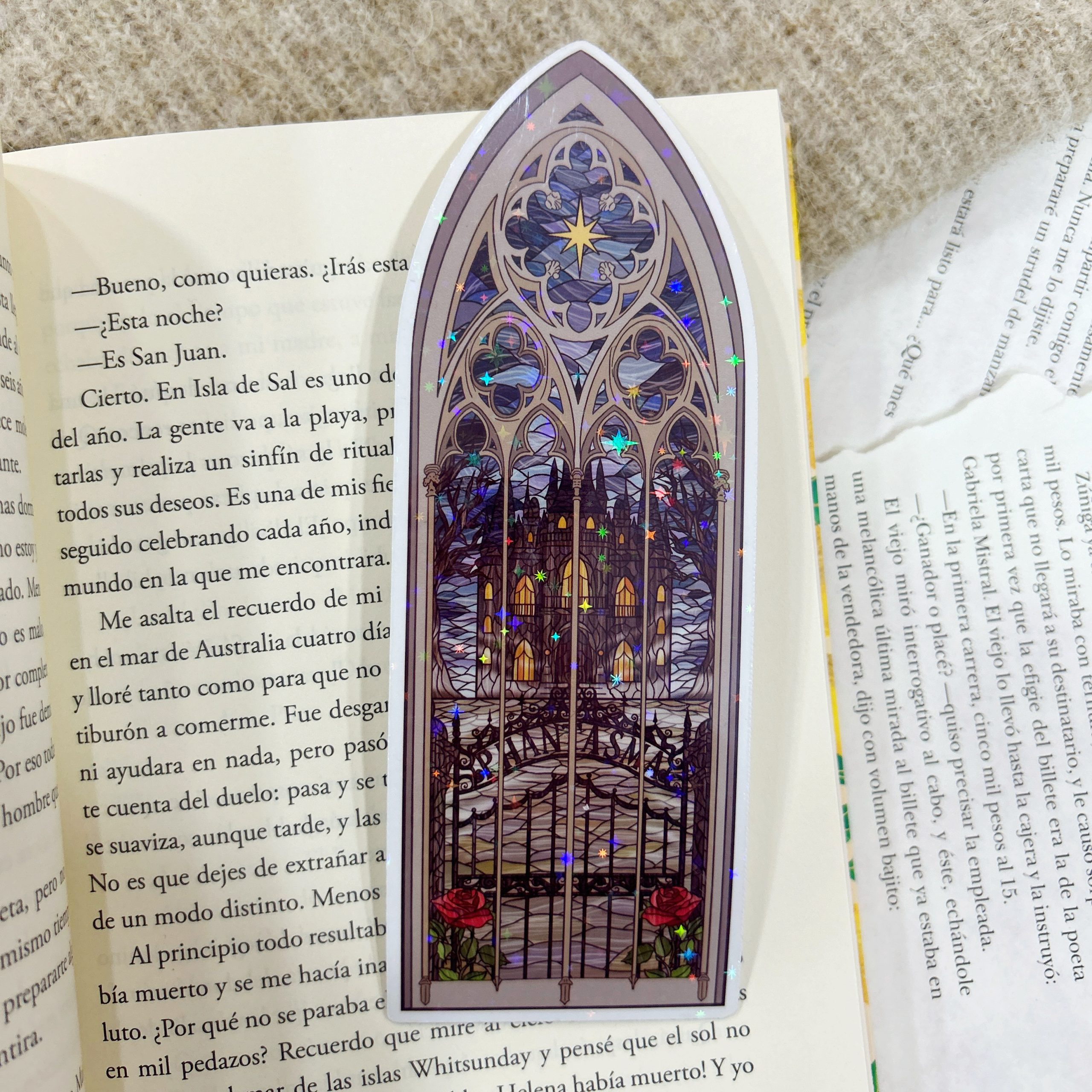 Edited with Afterlight Marcador Vitral Phantasma |Exclusivo| - Imagen 1