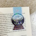 Marcapágina Magnetico Bola de Cristal Holográfico |Velaris Trono de Cristal| Exclusivo