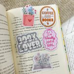 Set Stickers |Literarios 5| con brillo