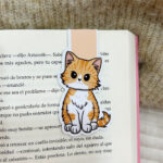 Marcapágina Magnético |Gato Rubio|