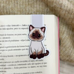Marcapágina Magnético |Gato Siames|