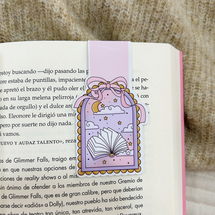 Edited with Afterlight Marcapágina Magnético |Lazo libro abierto| - Imagen 1