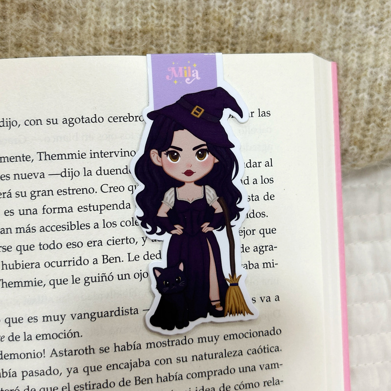Edited with Afterlight Marcapágina Magnético |Brujita| Exclusivo - Imagen 1